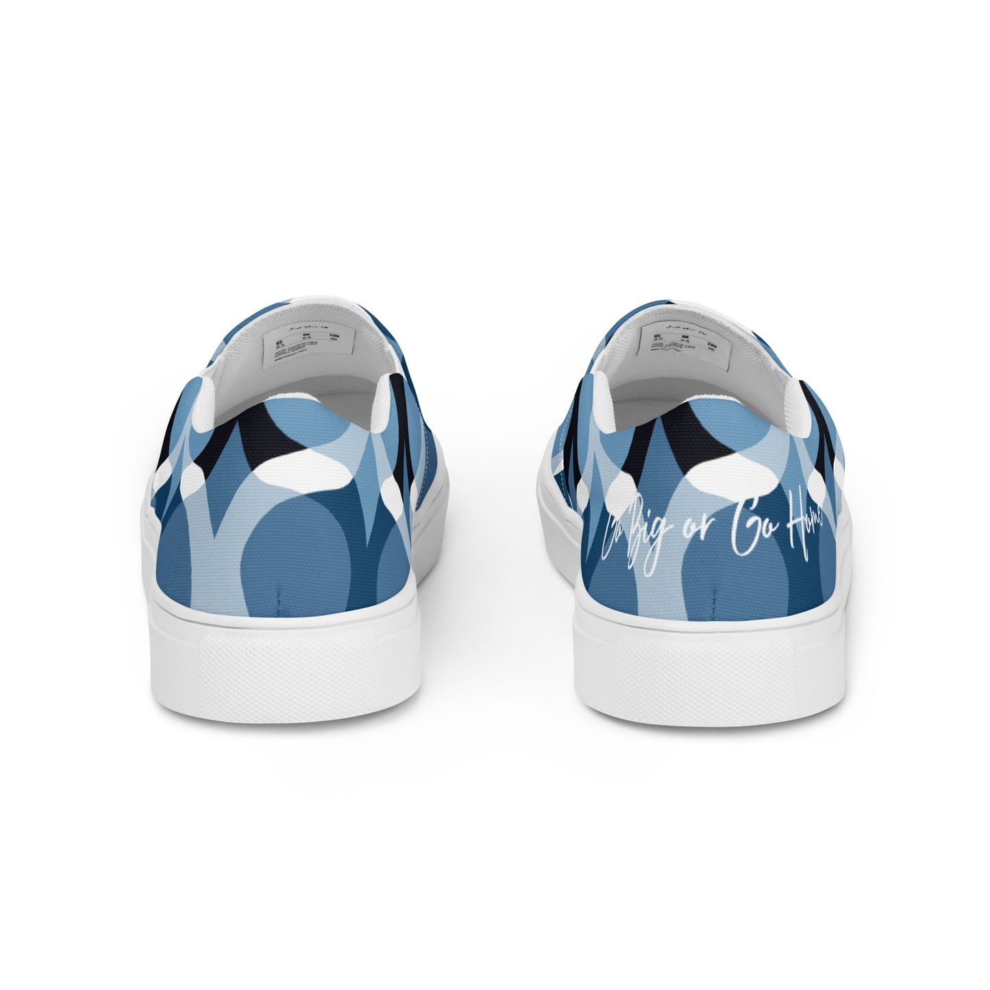 Women’s slip-on canvas shoes Blue Locks