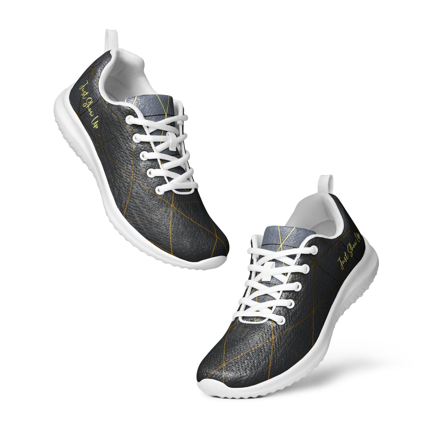 Men’s athletic shoes Black and Gold