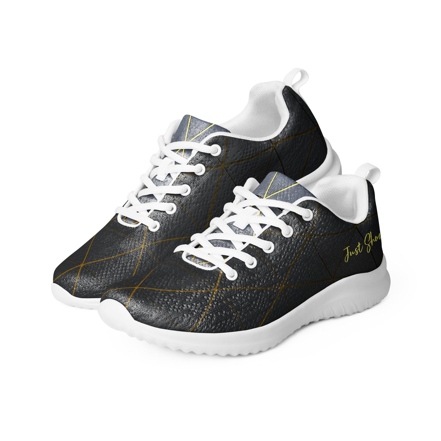 Men’s athletic shoes Black and Gold