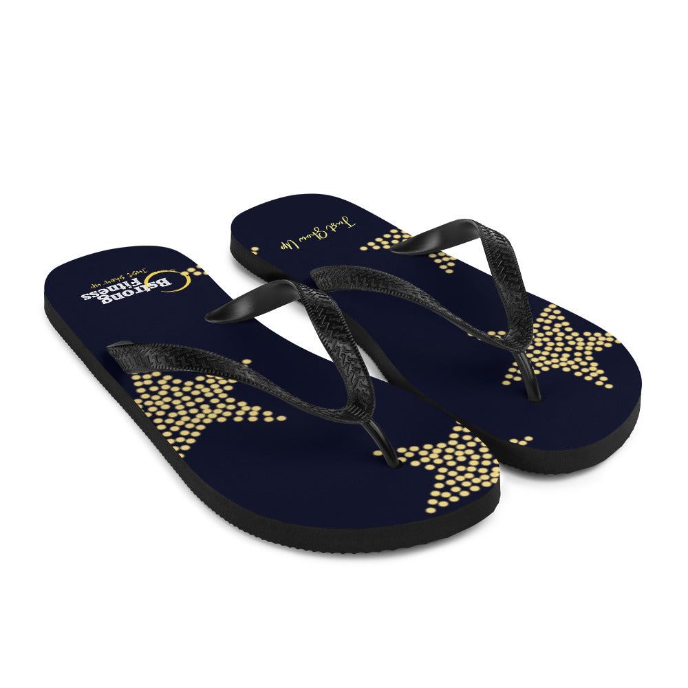 Gold Star Flip-Flops