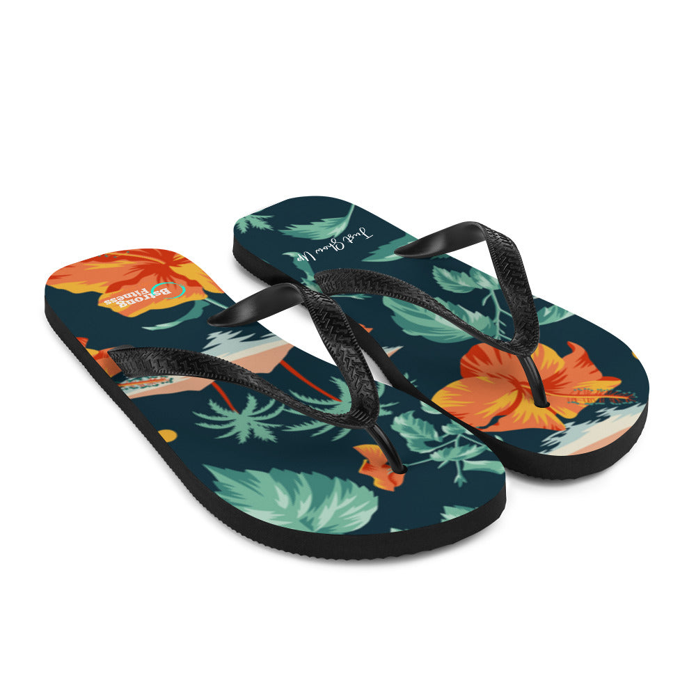 Jungle Flip-Flops