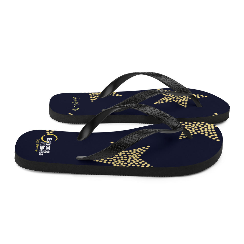 Gold Star Flip-Flops