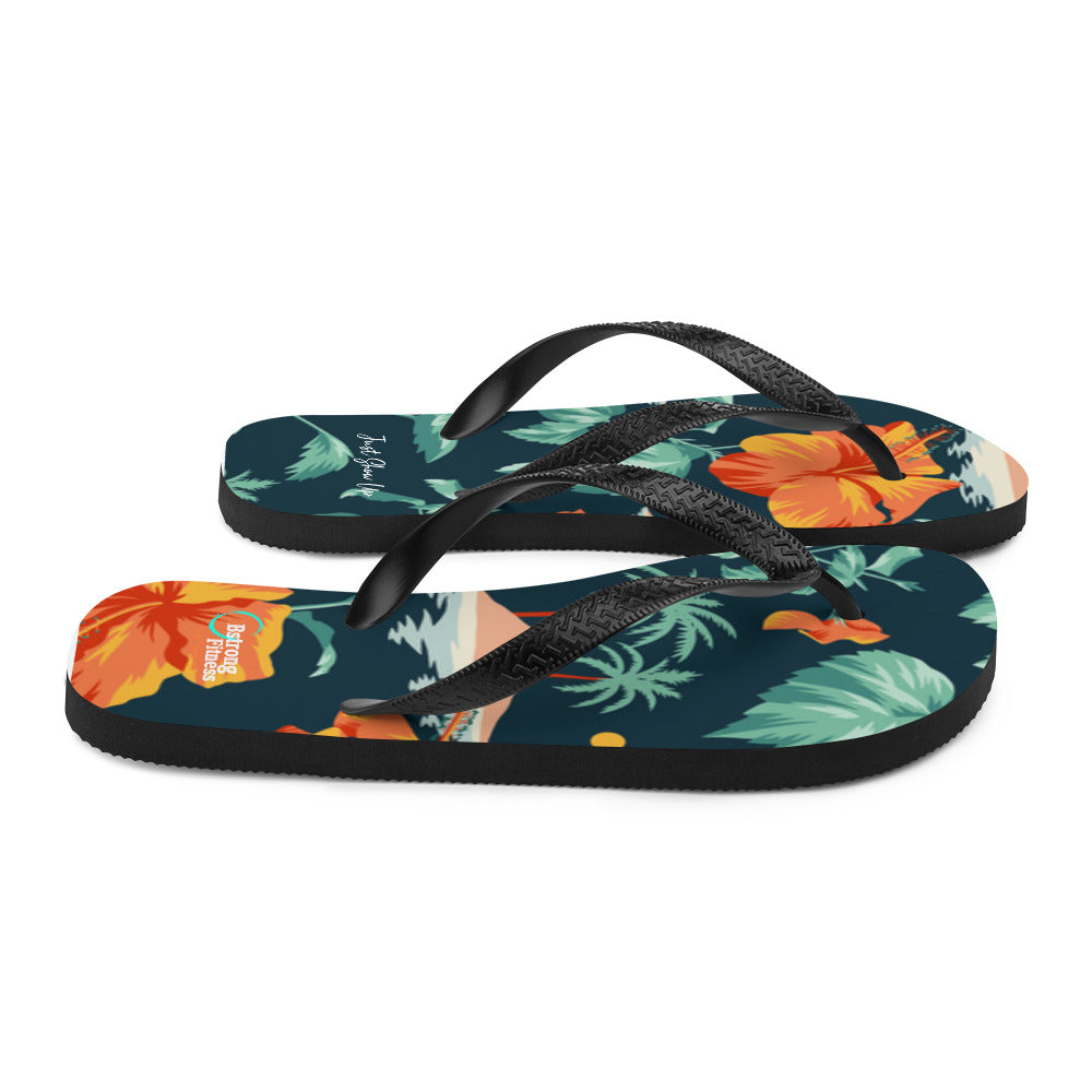 Jungle Flip-Flops