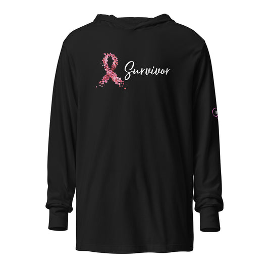 Survivor Hooded long-sleeve tee