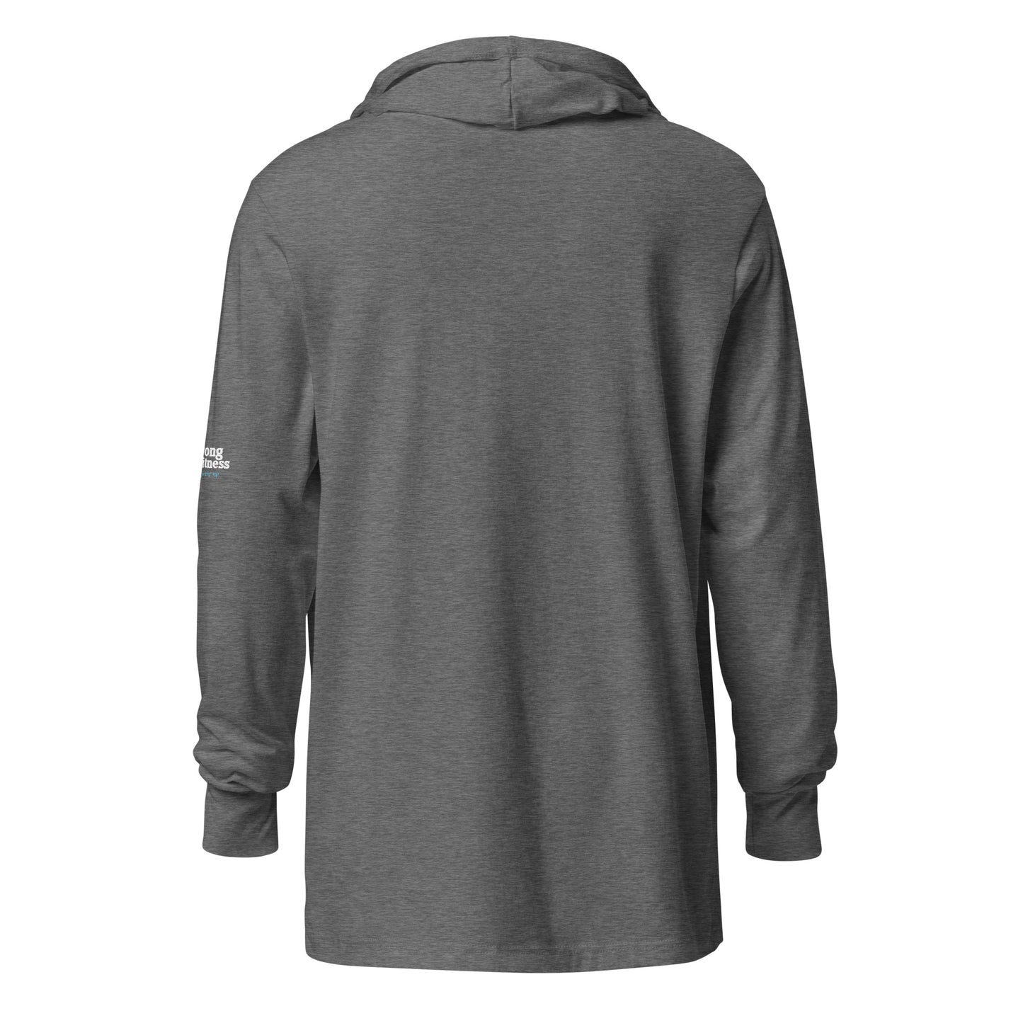 Hooded long-sleeve tee Grey