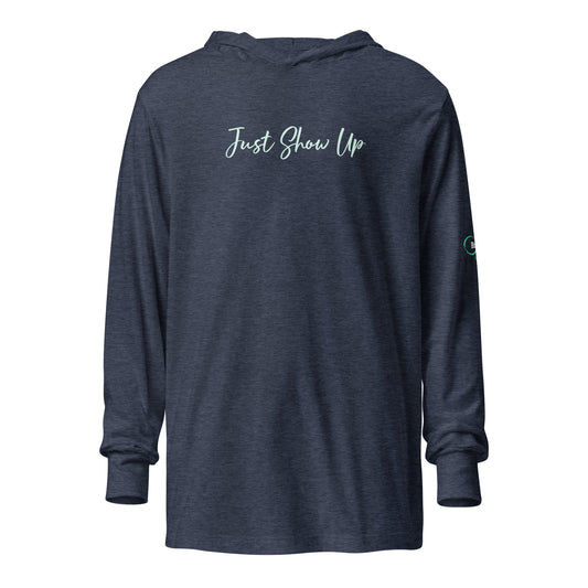 Hooded long-sleeve tee Navy