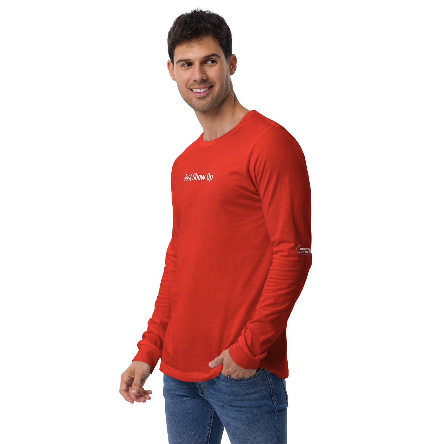 Unisex Long Sleeve Tee Red