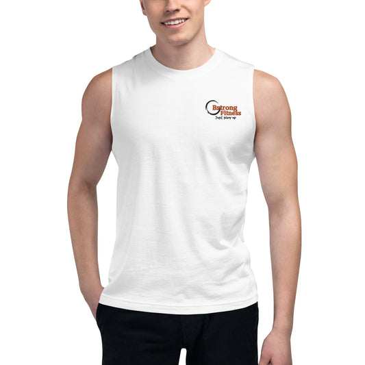 Muscle Shirt white classic logo