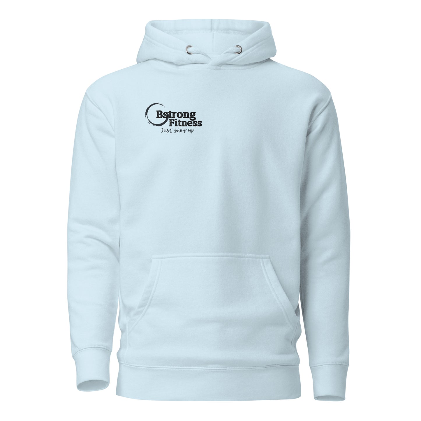 Unisex Hoodie Built Different light blue