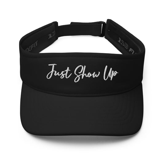 Dark Visor with white logo