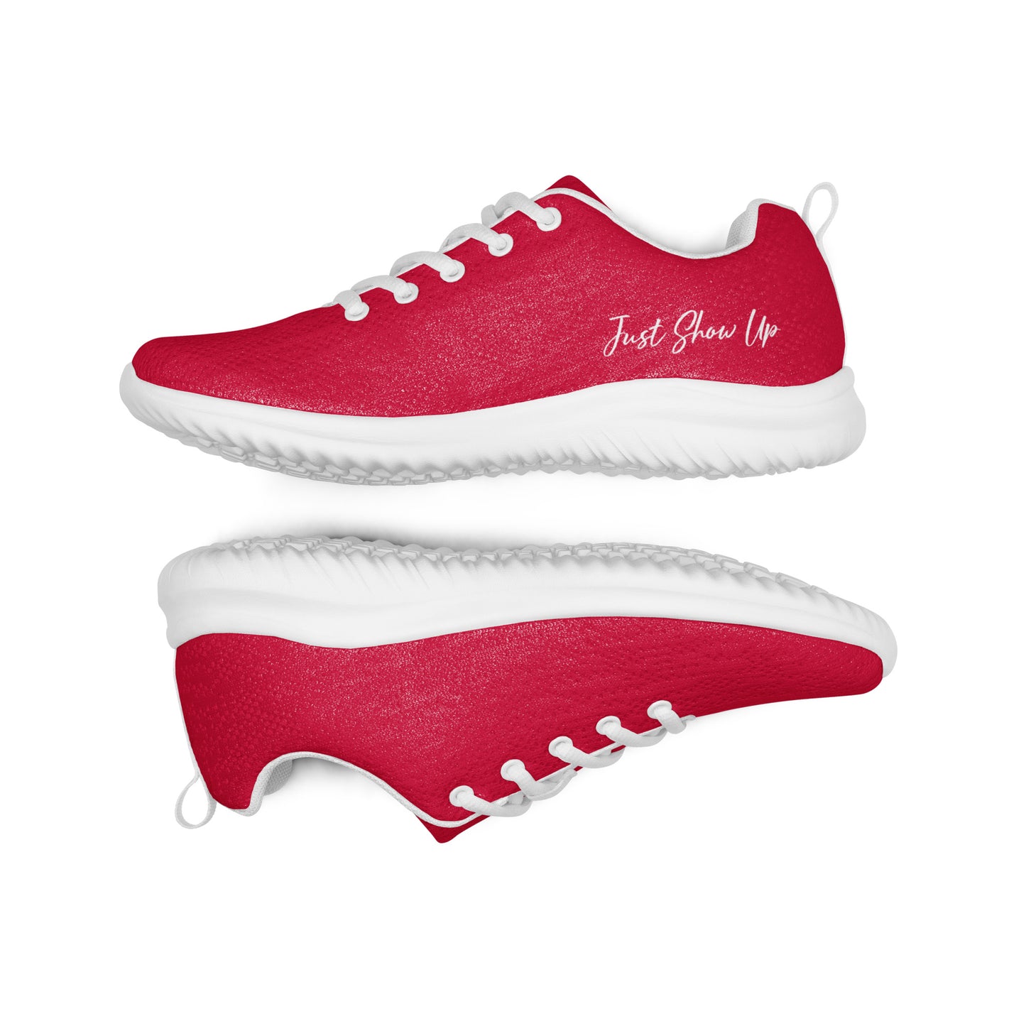 Women’s athletic shoes Crimson