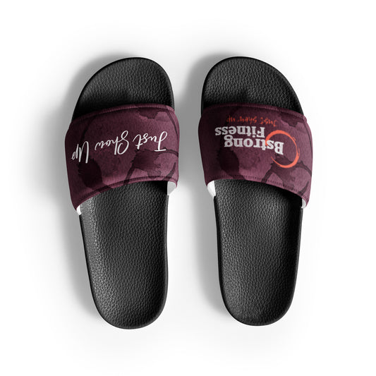 Women's slides Red Wine