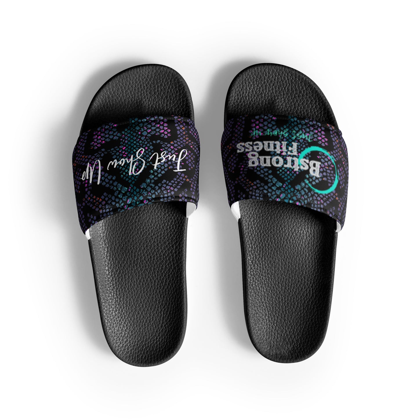 Women's slides Snake Skin