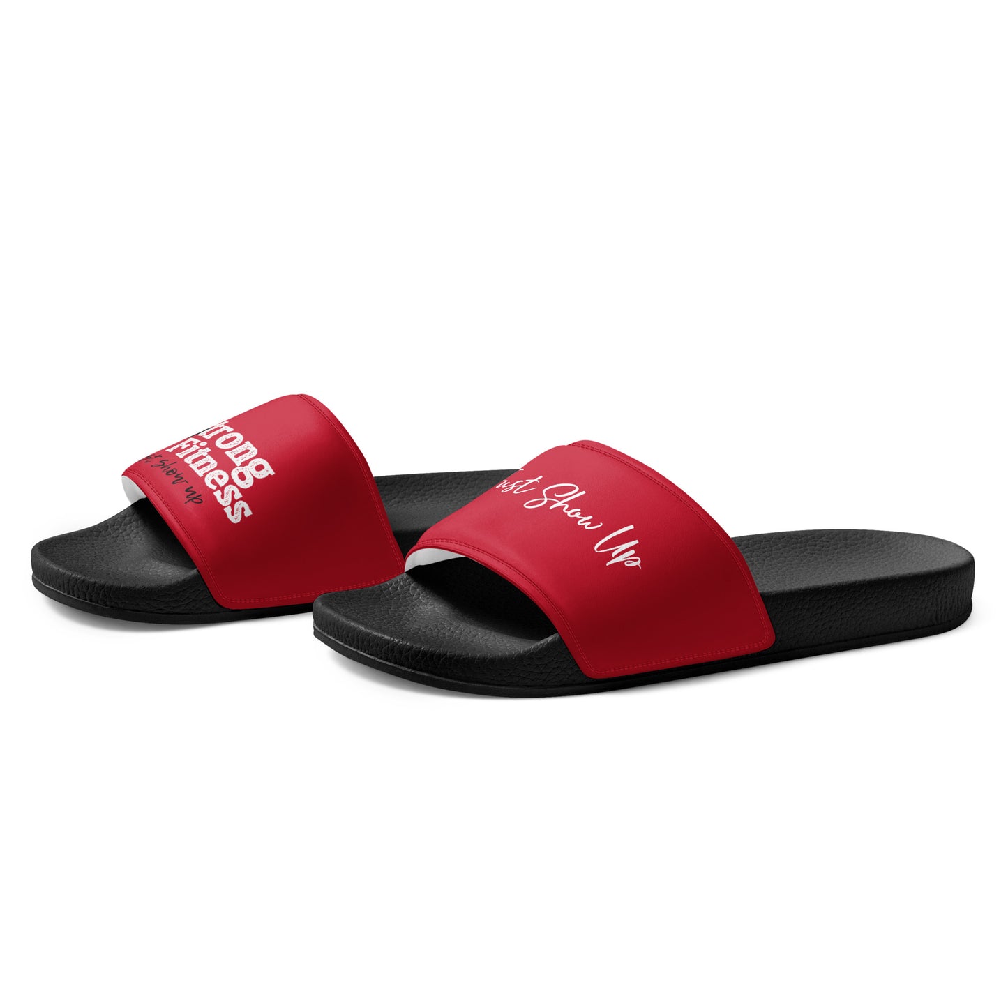 Women's slides Red