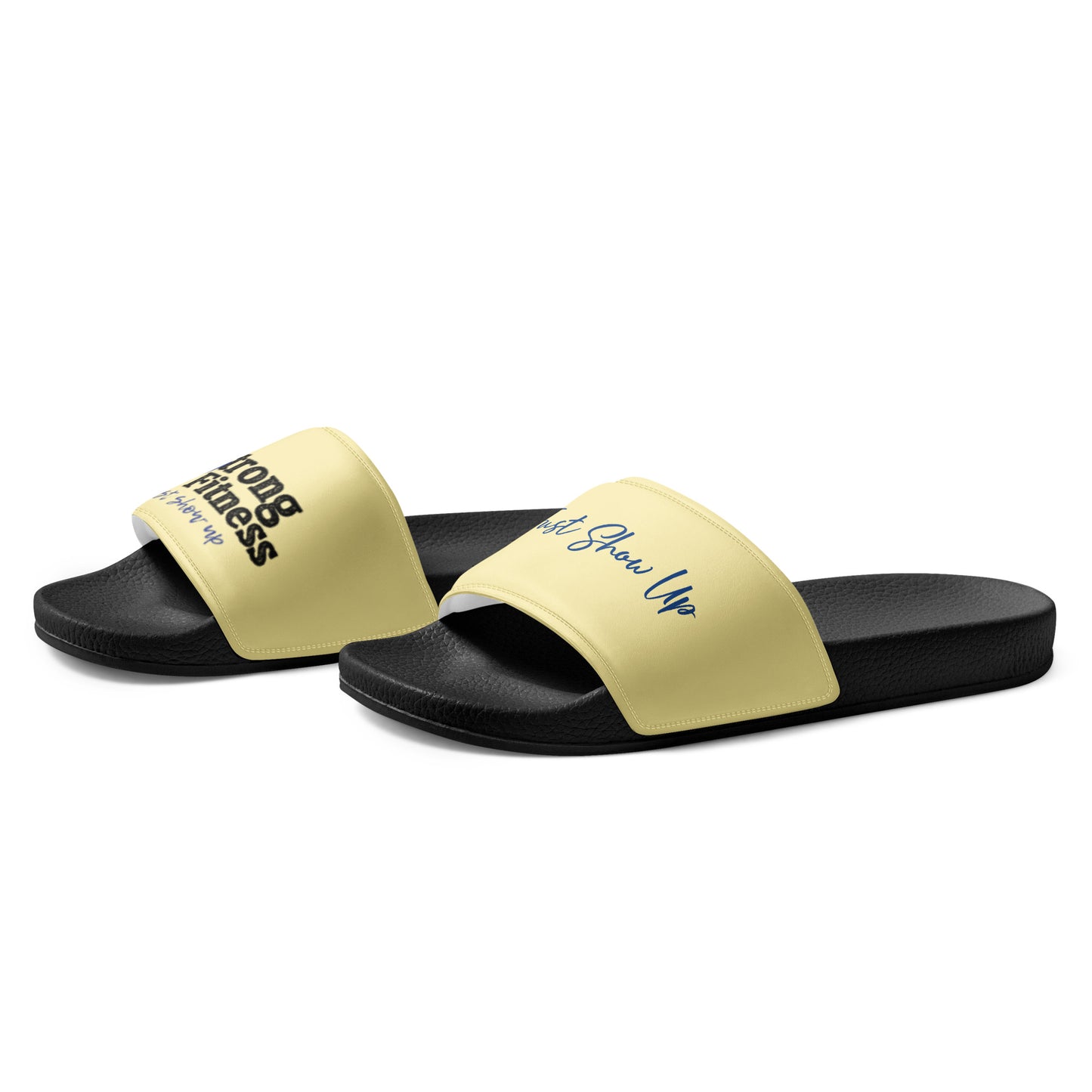 Women's slides Yellow