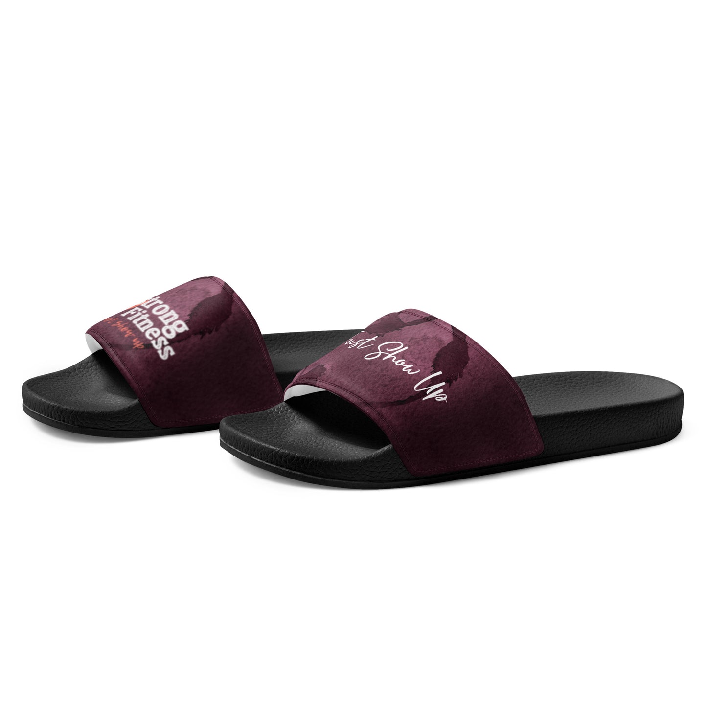 Women's slides Red Wine