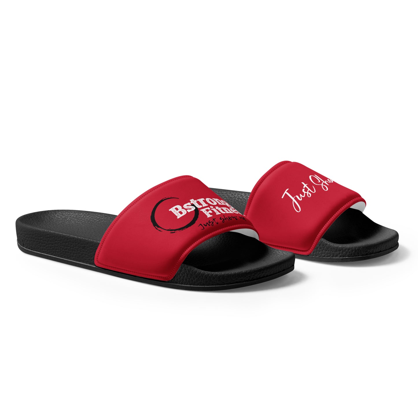 Women's slides Red