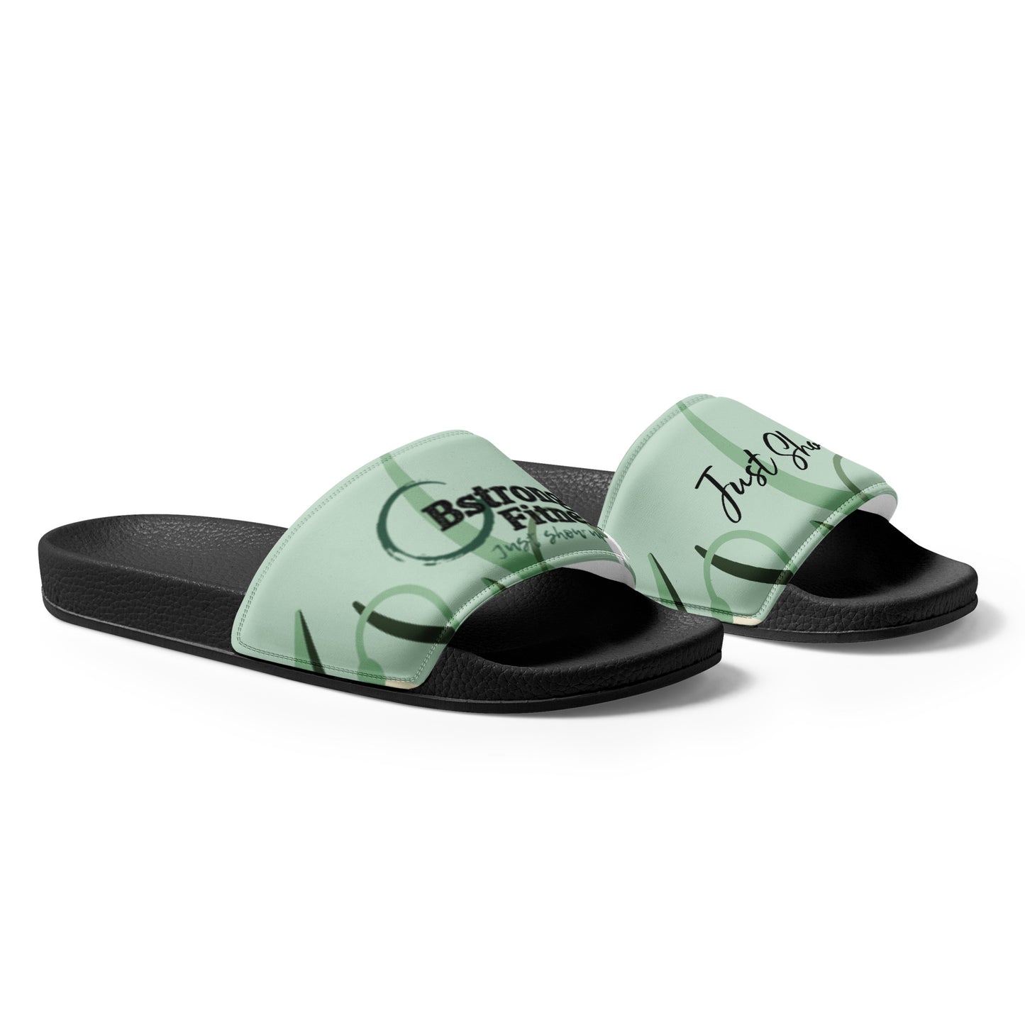 Women's slides Green Grass