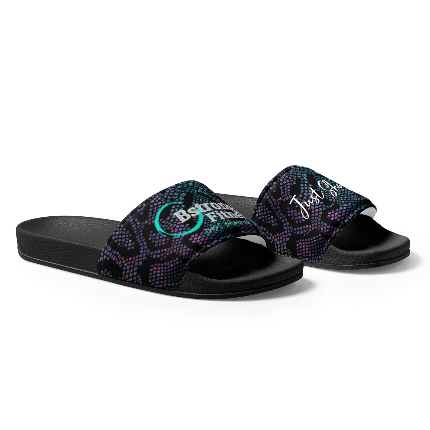 Women's slides Snake Skin