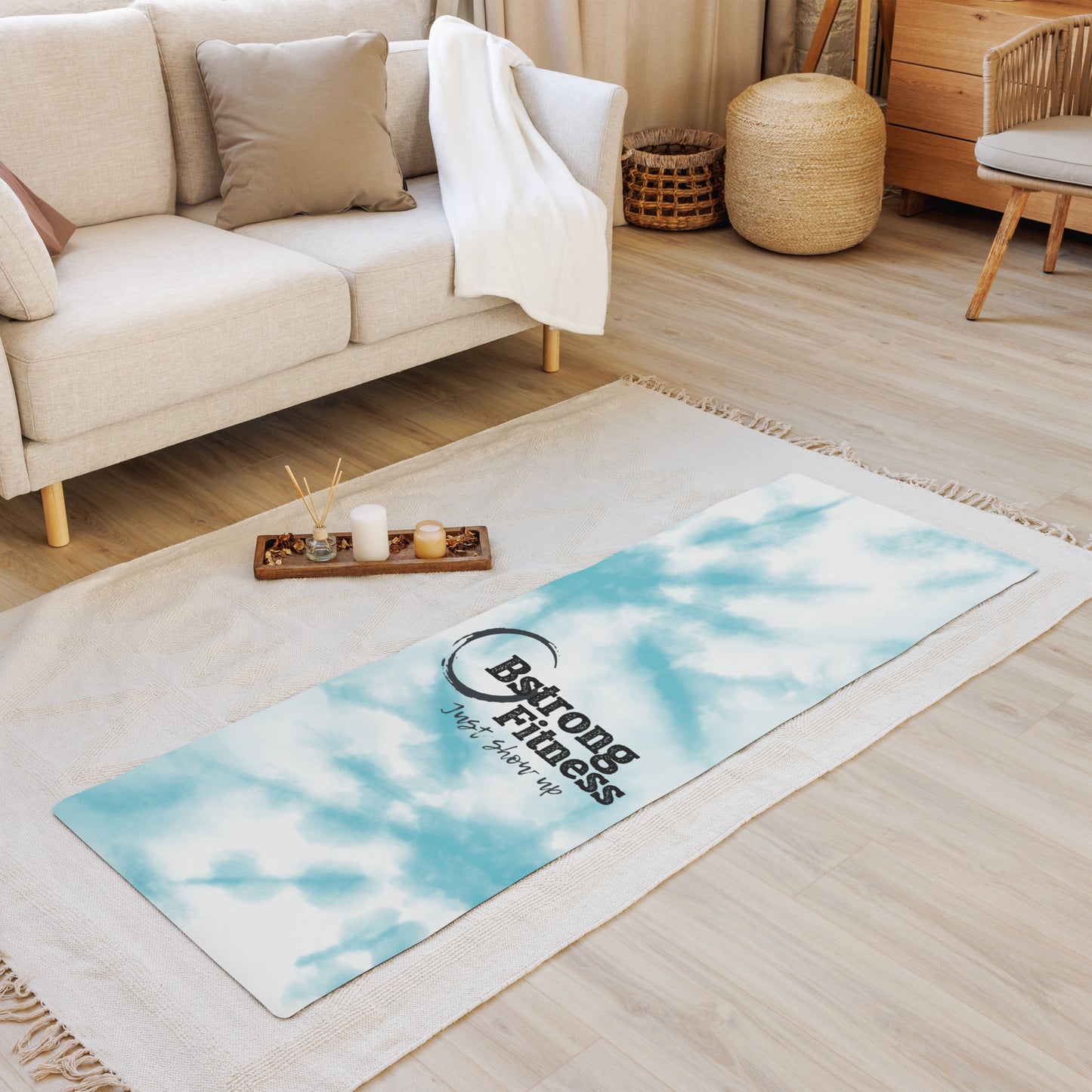 Yoga mat Blue Sky