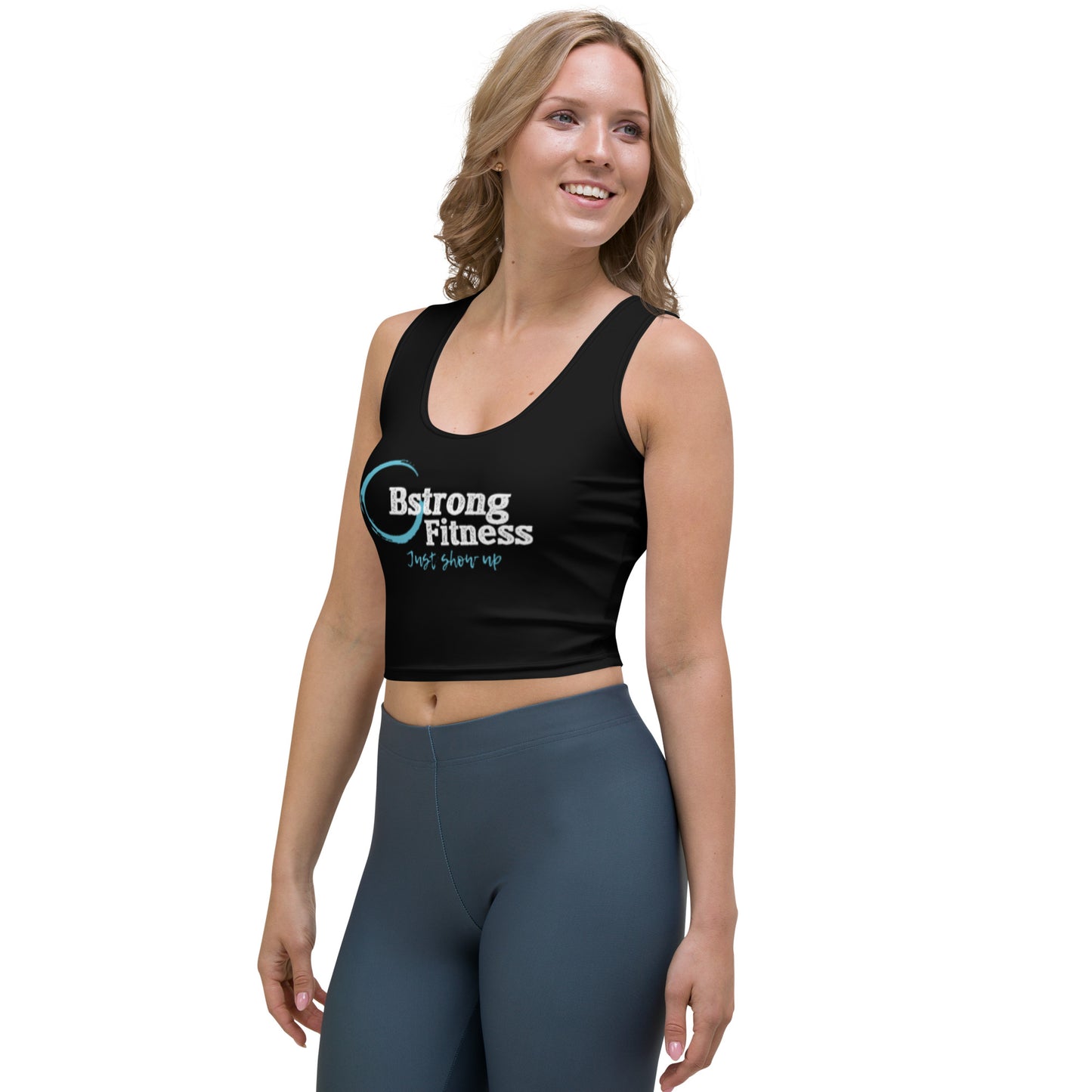 Exercise Crop Top Black