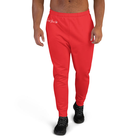 Men's Joggers Red