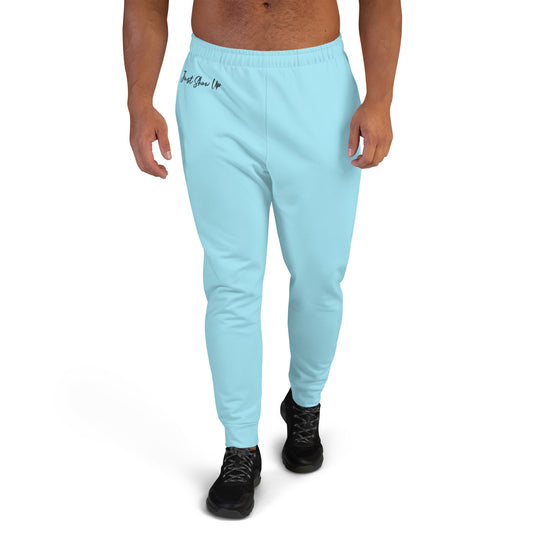 Men's Joggers Light Blue