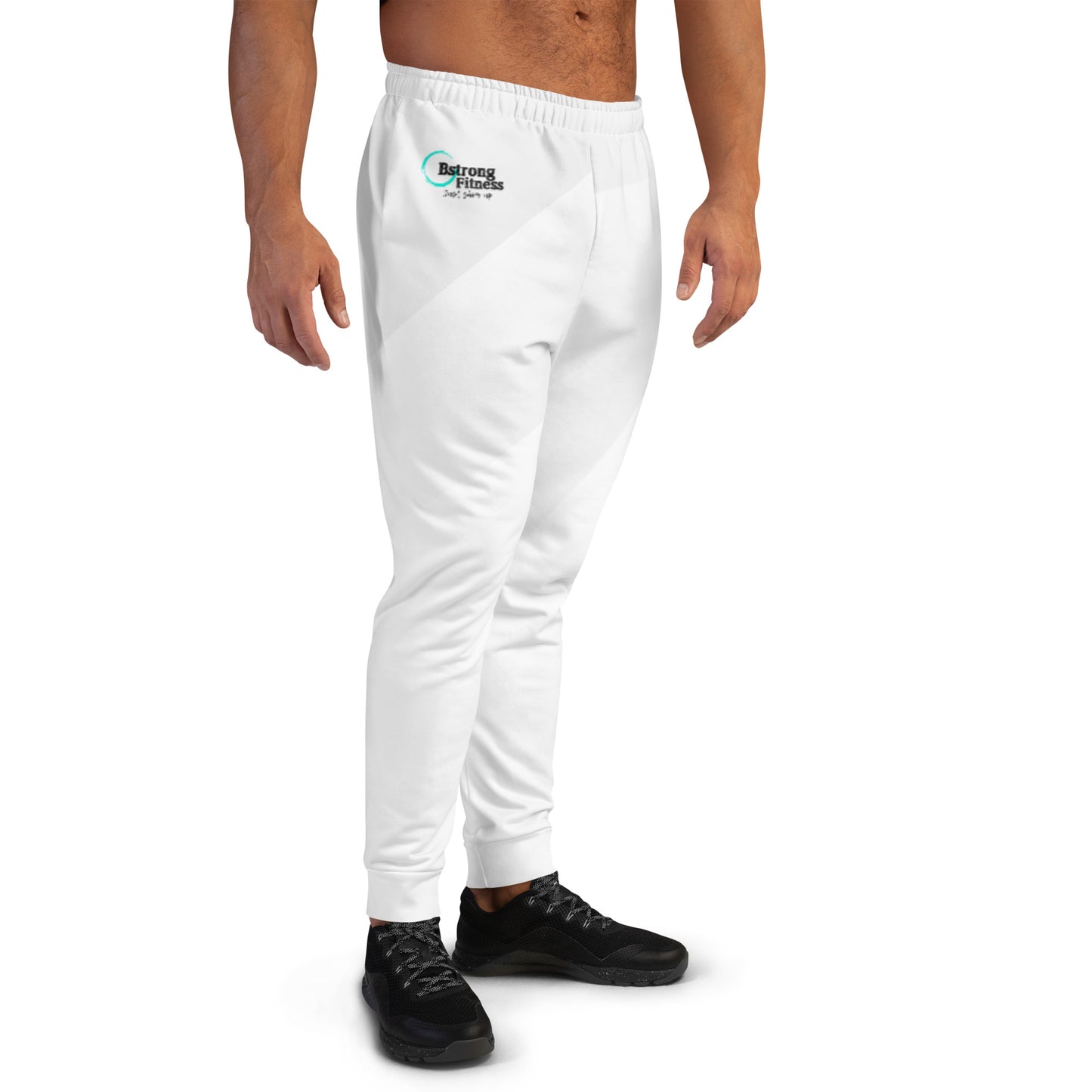 Men's Joggers White Swoosh