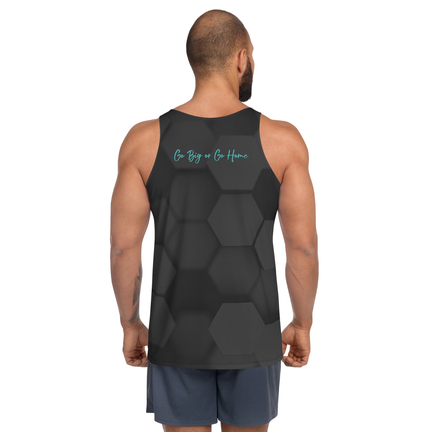 Men’s Tank Top Black 3D