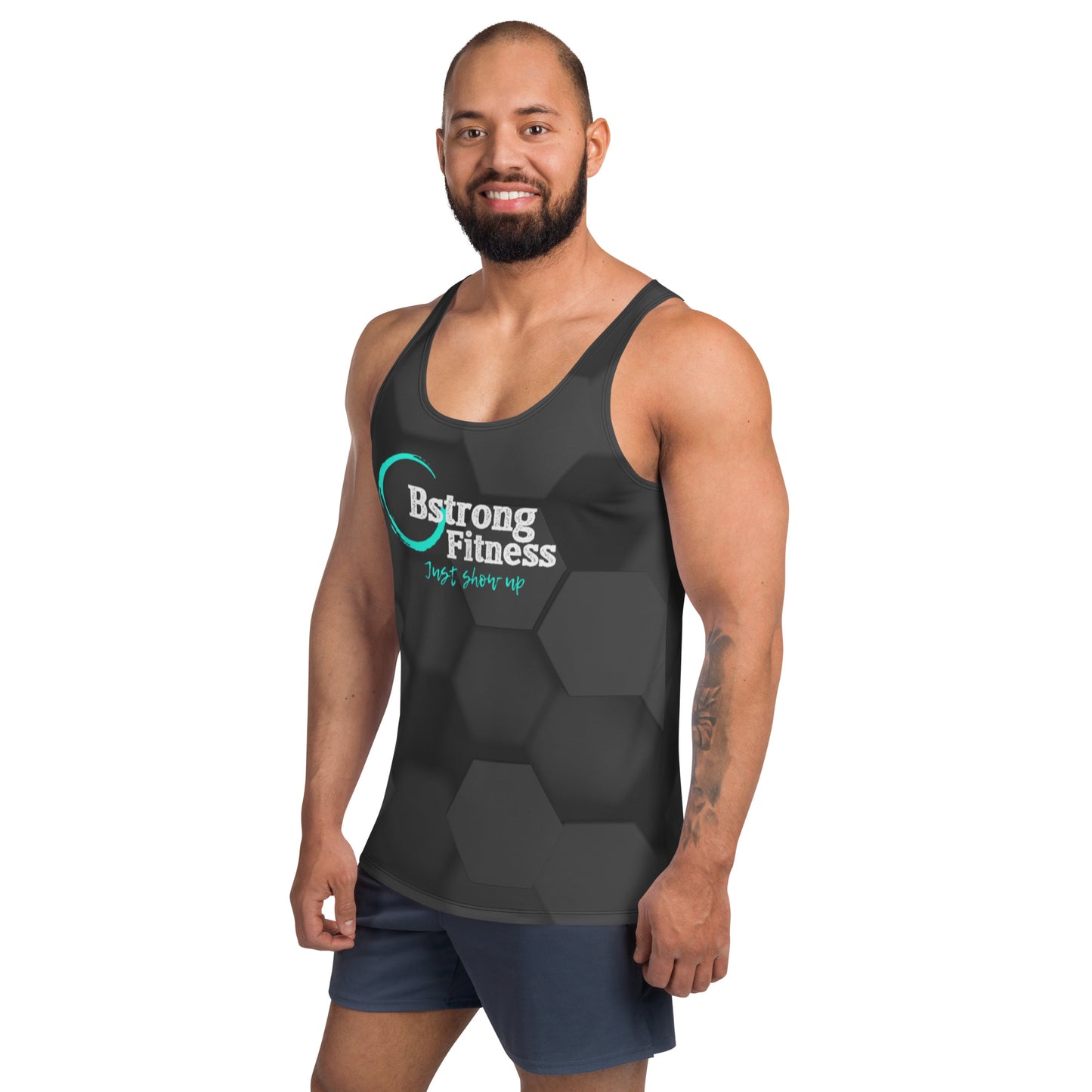 Men’s Tank Top Black 3D