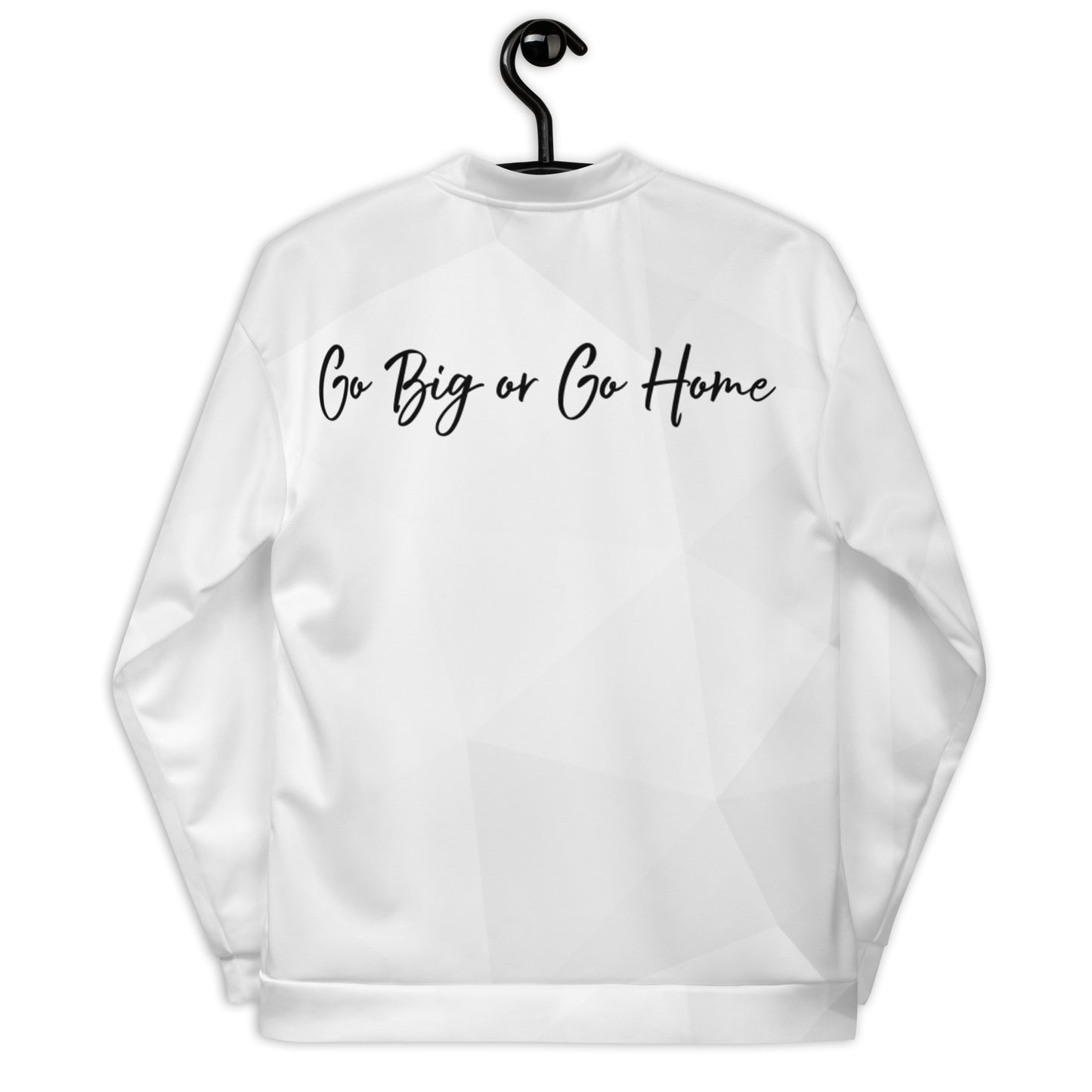 Unisex Bomber Jacket White