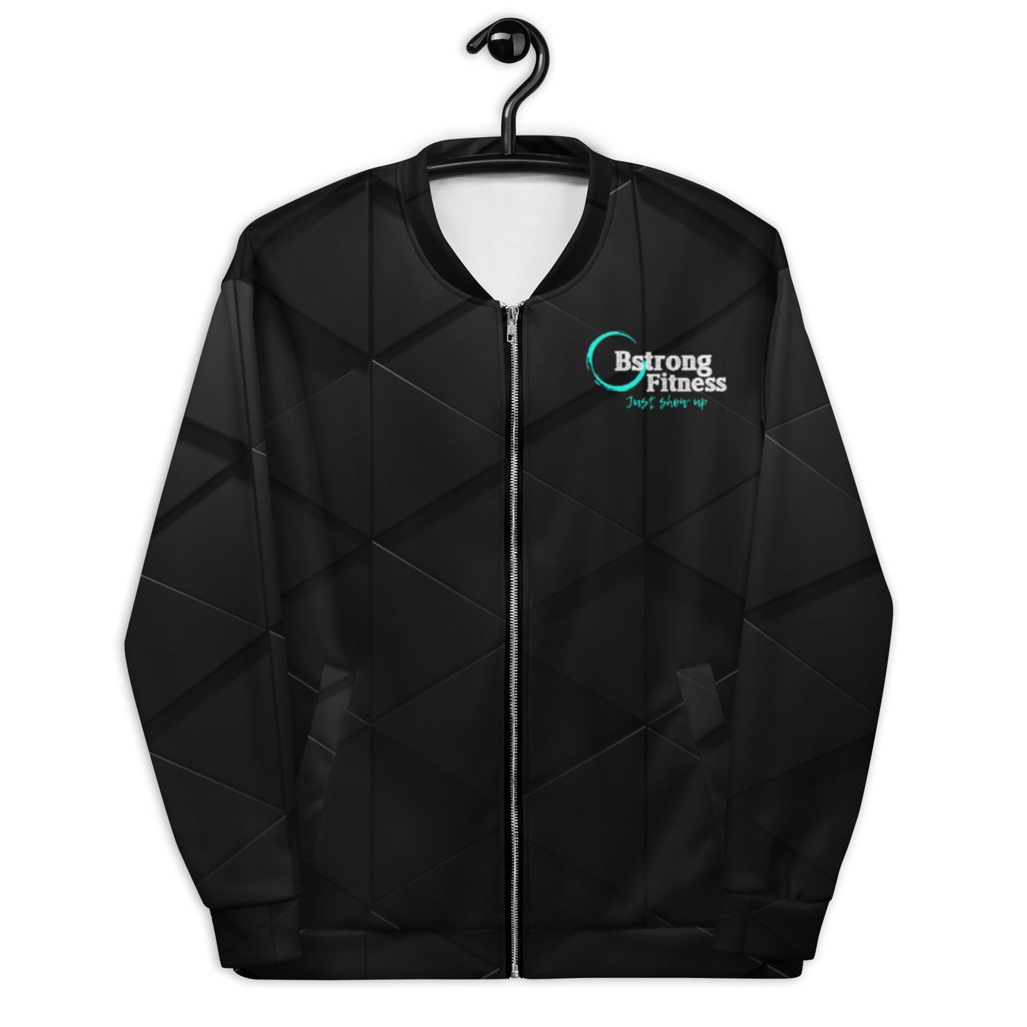 Unisex Bomber Jacket Black Prism