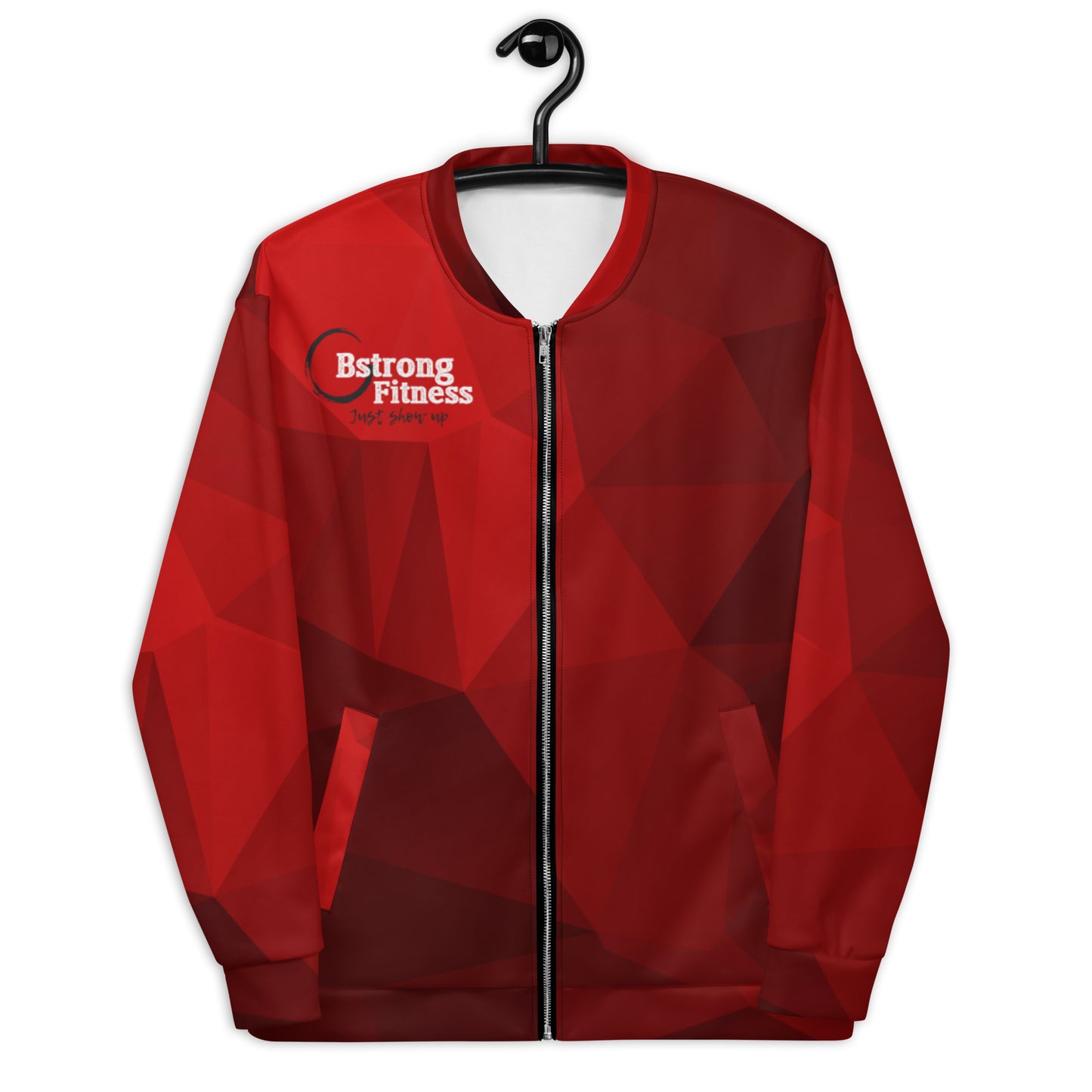 Unisex Bomber Jacket Red