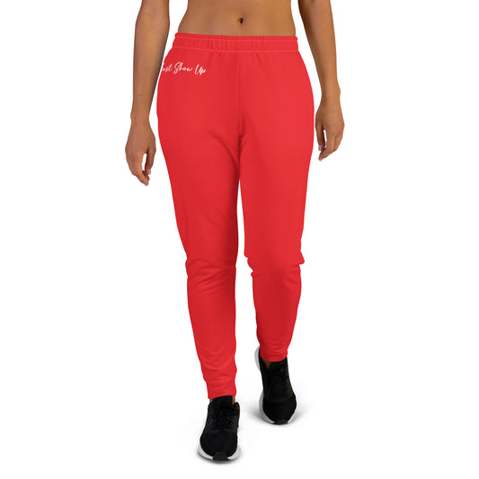 Women's Joggers Red