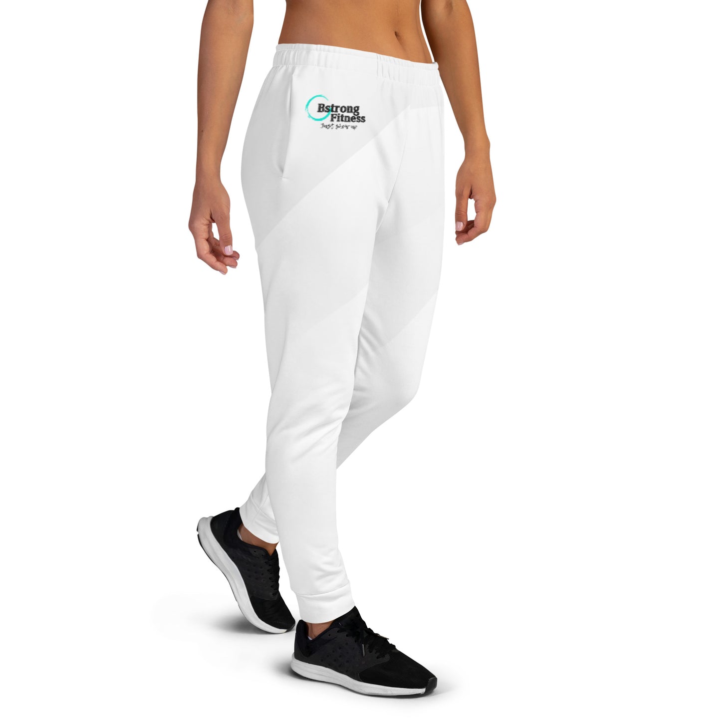 Women's Joggers White Swoosh