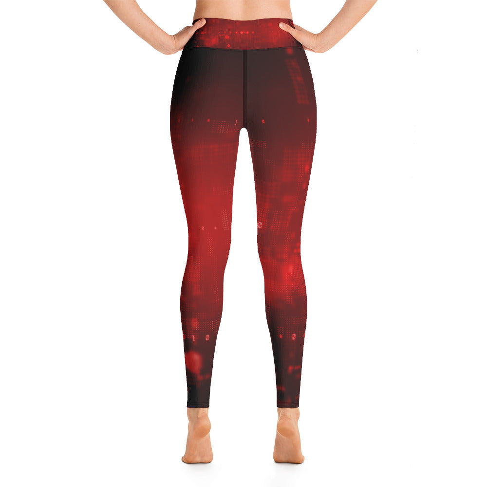 Yoga Leggings Red