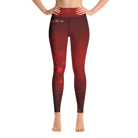 Yoga Leggings Red