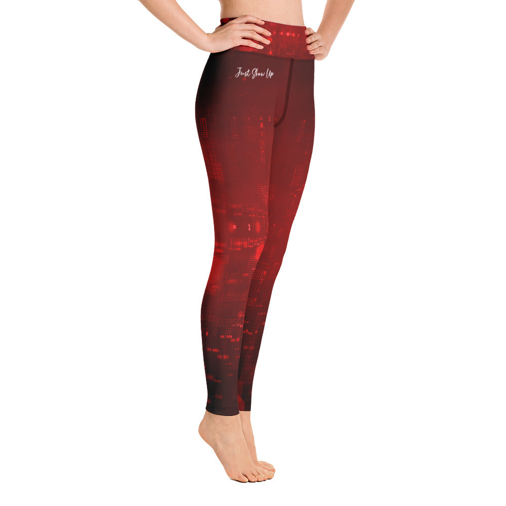 Yoga Leggings Red