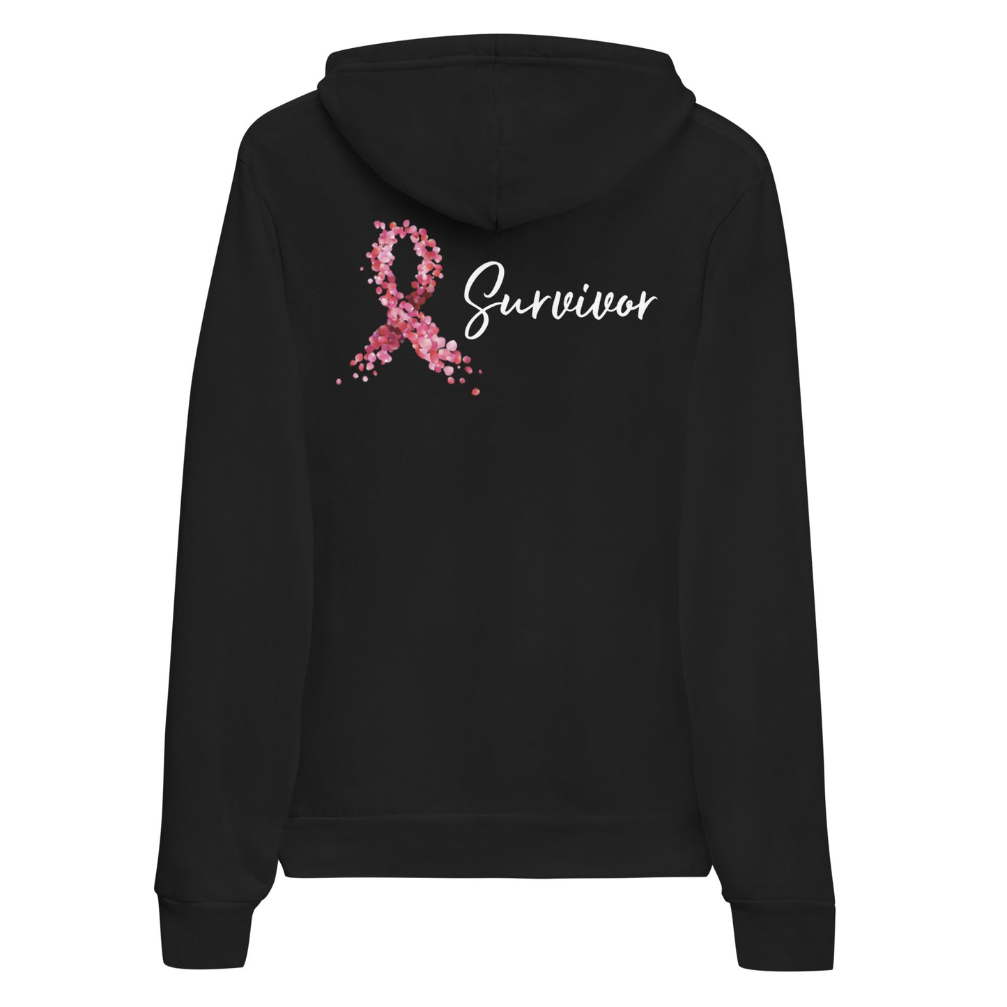 Unisex hoodie Survivor Black (thinner material)